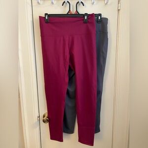 2 Pairs of Women’s (L) Calia Workout Leggings